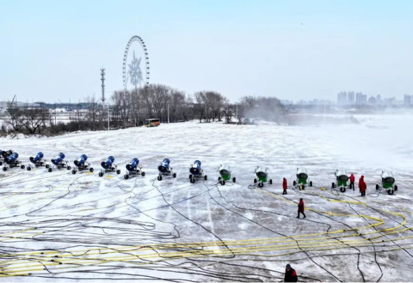 开足马力造雪，第二十六届威廉希尔体育雪建即将动工！